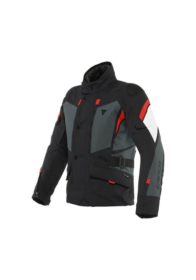 Dainese Daınese Carve Master 3 G.tex Blk Ebony Lava Red Ceket Renkli