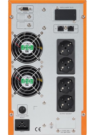 Makelsan Powerpack Se 2kva 5-10dk 4x12v/9ah 1f/1f Online Ups Mu02000n11eav06