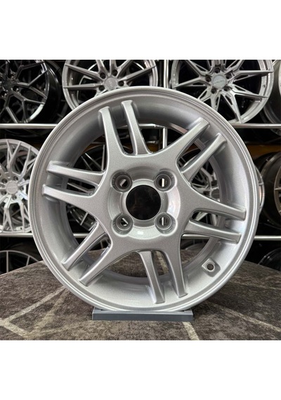 14 İnç 4x100 Civic Güvenlik Paket Gümüş Jant Modeli Honda 4 Adet