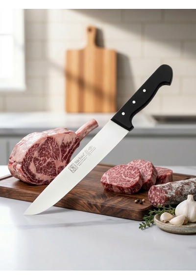 Sürmene Kasap Bıçağı Pimli Sap 36 Cm Kelle Kuşbaşı Kesim Kemik Sıyırma Doğrama Bıçağı Sürbisa 61050