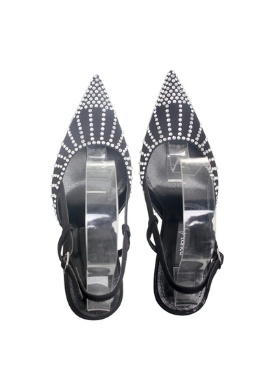 Kemal Tanca 856 1019 Kadın Topuklu Ayakkabı & Stiletto Siyah Taşlı
