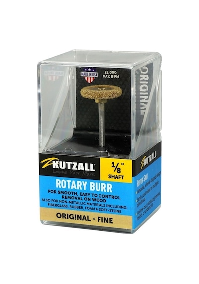 Kutzall RS-34-EG İnce Diş Daire Törpü (3.1 MM Sap)
