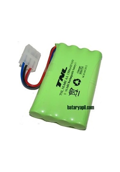Tnl 9.6V 1300Mah 3Lü Tamiya  Soketli Oyuncak Araba Pili