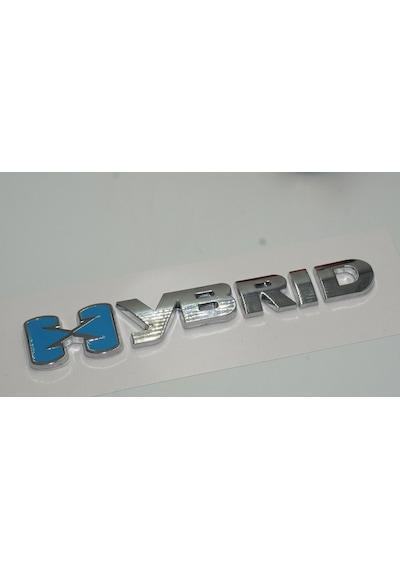 Hybrid Bagaj Krom Metal 3M 3D Yazı Logo Ürün