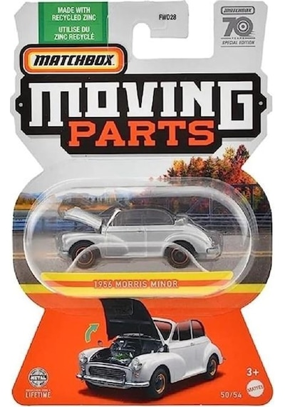 Matchbox 1:64 Arabalar Fwd28 Hlg35 1956 Morrıs Mınor