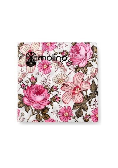 Desenli Peçete Seti 20 Li Dekoratif Kağıt Peçete Çiçekli & Vintage & Modern Tasarımlar Beyaz-pembe Çiçekli