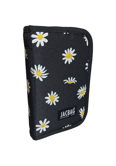Jacbag Cover -sert Kapaklı Lastikli Kalem Kutusu Cover-papatya renkli