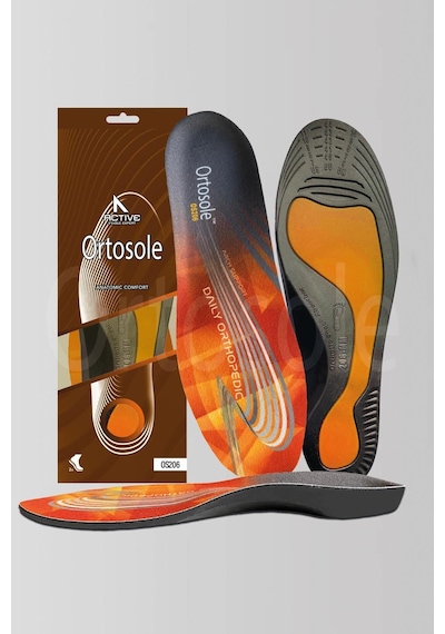 Ortosole O2206 - Yumuşak Günlük Ortopedik Şok Emici Ve , Jel li Konfor İç Tabanlık 40 - 45