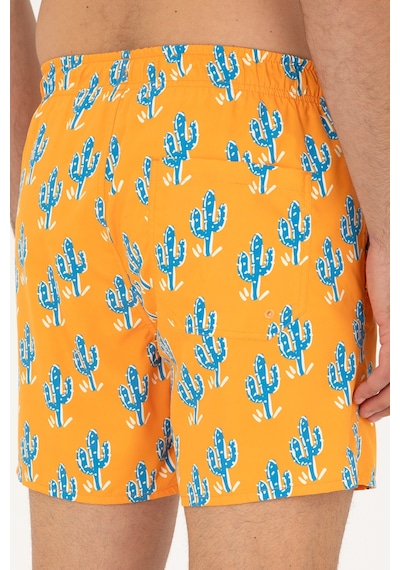U.s. Polo Assn. Erkek Turuncu Deniz Şortu 50282934-vr051 Turuncu