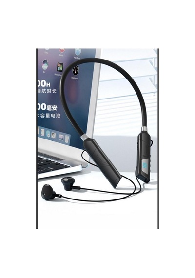 Tb07 Bluetooth Boyun Askılı Kulaklık Kulak İçi Boyuna Asılabilir Kablosuz Stereo Şarjlı Kulaklık