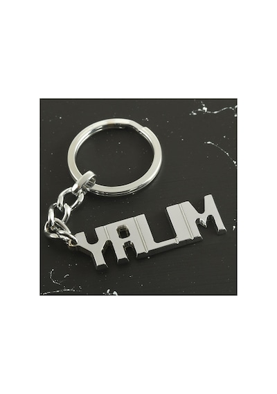 Yalım İsimli Anahtarlık Krem
