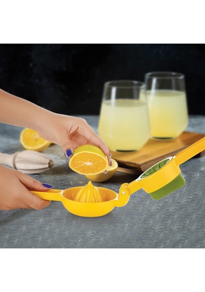 Limon Sıkacağı Bas Çevir Çok Amaçlı Limon Narenciye Sıkacağı Pratik Limon Narenciye Sıkacağı Plastik Diğer