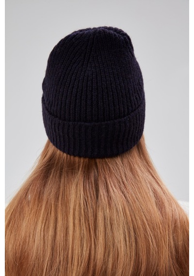 Derikem Basic Şık Standart Lüks Unisex Tiftik Bere Lacivert