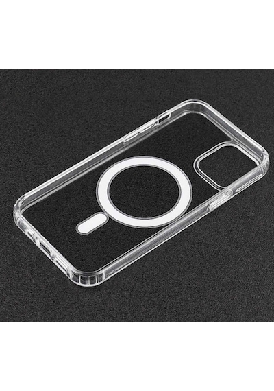 Apple Uyumlu iPhone 11 Pro Kılıf Zore Tacsafe Wireless Kılıf Renksiz