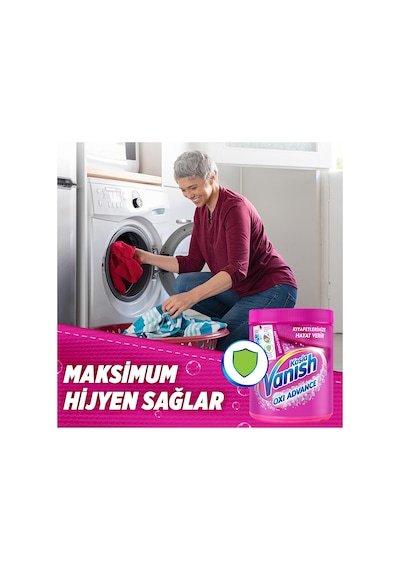 Vanish Multipower Leke Çıkartıcı & Deterjan Toz Renkliler İçin 800 G