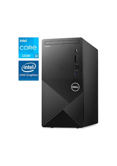 Dell Pc Vostro 3030 N6001VDT3030MT I3-12100 8 GB 512 GB SSD Uhd 730 Ubuntu Free Dos Masaüstü Bilgisayar