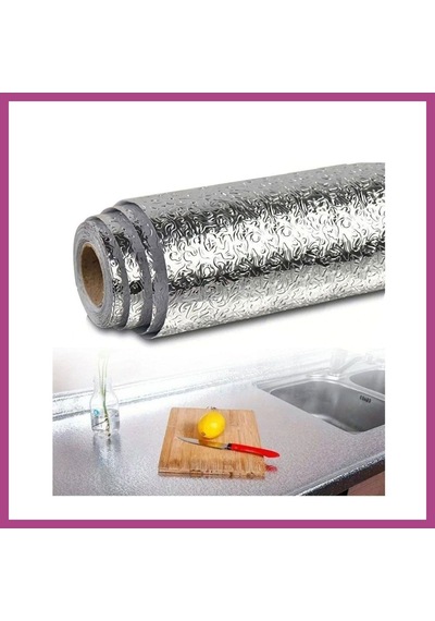 Gees Global Yapışkanlı Gümüş Folyo 60x2 Metre Gbzs
