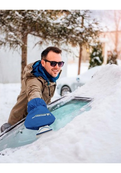Michelin Mc32637 Polar Eldivenli Buz Kazıyıcı, Silecek Temizleyici