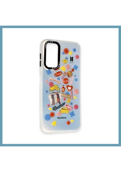 Bezos Samsung Galaxy A14 4g Kılıf Estoril Desenli Kapak - Estoril - 16 Mbt06