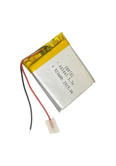 Sertec 403443 3.7v 520 Mah Li-polymer Pil Devreli/1.5a