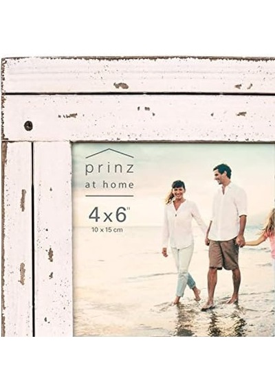 Prınz Homestead Holzrahmen 4 X 6 Distressed White