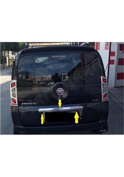 Fiat Fiorino Krom Bagaj Çıtası 2008-2016 Tek Kapı Paslanmaz Çelik