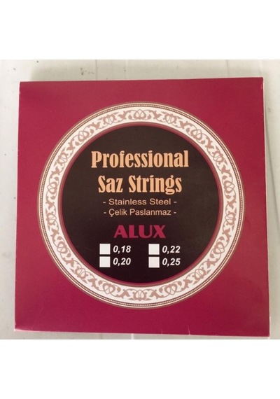 Alux 020 Uzun Sap Saz Teli+ Bam Bam Teli