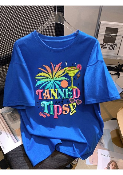 Noıssey Urban Pop Graphic Kadın Tişört Koleksiyonukod 5313 Saks