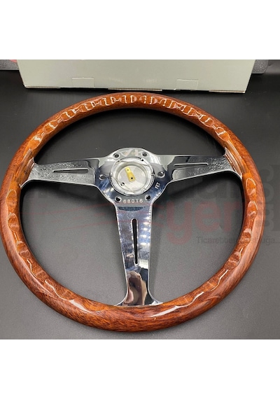 Fiat Doblo Sabit Direksiyon Göbeği-nardi Ahşap Spor Direksiyon Karma