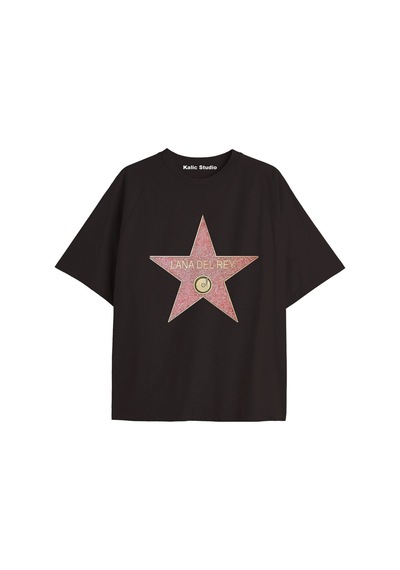 Kalic Studio Lana Del Rey Oversize T-shirt Kod15 Siyah-15