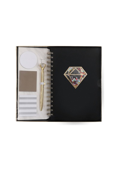 Frocx Defter Seti Diamond - 5 Adet Tarı Beyaz