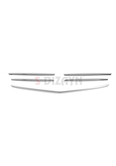 S-Dizayn Mercedes Vito W447 Krom Ön Panjur Dar Model 5 Prç. 2014-