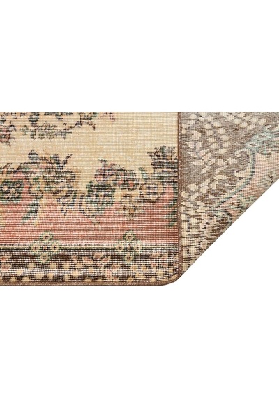 Eskitme El Dokuma Vintage Halı 118 X 201 Cm 9060