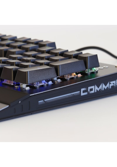 Rush Commando RK848 Mavi Switch Rainbow Mekanik Gaming Oyuncu Klavye