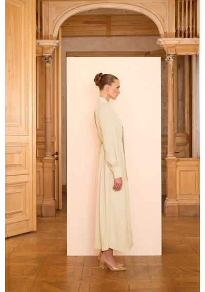 Senna Dorota Dress Gold Altın