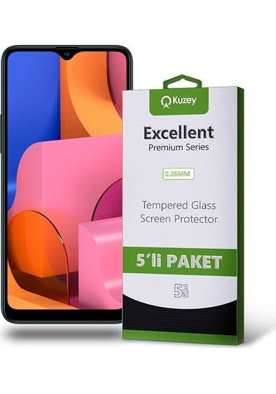 Samsung Uyumlu Galaxy A20S Ekran Koruyucu Cam 5 Adet Ekonomik Paket (541371350) 20 Tl Fark Ile Apple  iPhone Hızlı Şarj Kablosu