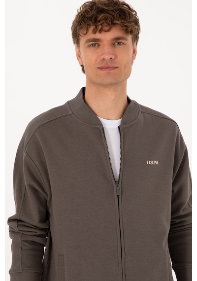 U.s. Polo Assn. Erkek Vizon Hırka Örme 50315612-vr052 Vizon