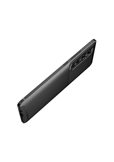 Xiaomi Mi Note 10 Lite Kılıf Zore Negro Silikon Kapak Kahverengi