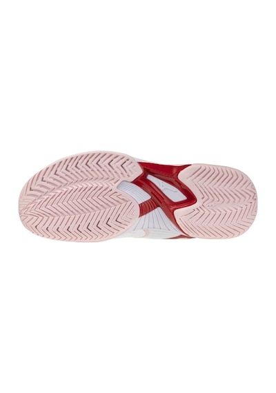 Mizuno Wave Exceed Court Ac Kadın Tenis Ayakkabısı Beyaz / Kırmızı Çok Renkli