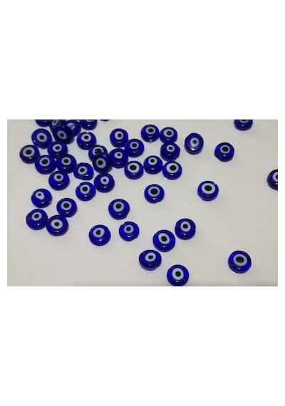 Cam Nazar Boncuğu Seti 0.5 Mm 50 Adet
