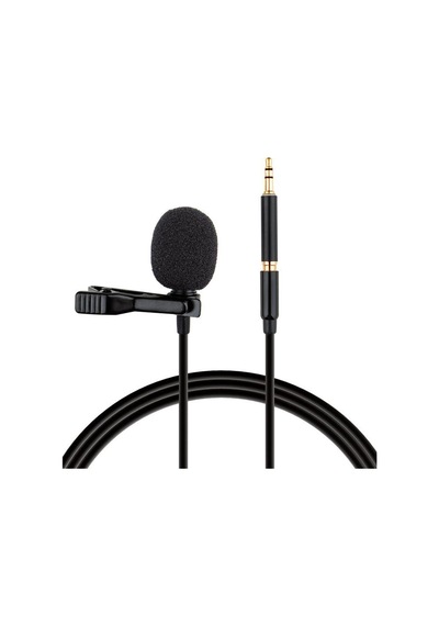Suntek Portatif Yaka Mikrofonu Stereo 3.5mm Jak Yaka Mikrofonu Ve