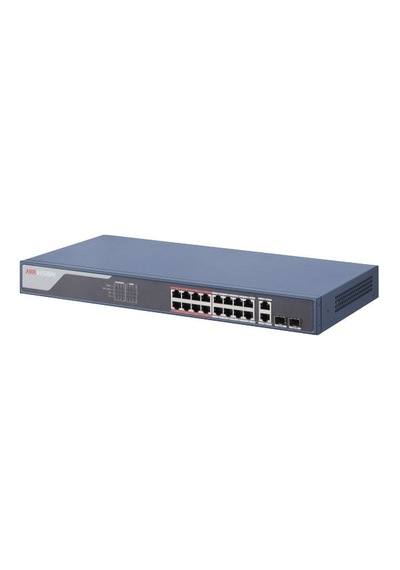 Hıkvısıon Ds-3e1318p-sı 16 Port 10/100 16 Port Poe 2 Port Uplınk 230w Yonetılebılır Swıtch