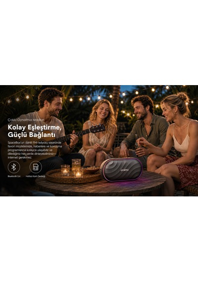 Oraimo Bluetooth Hoparlör Obs-382 Space Grey