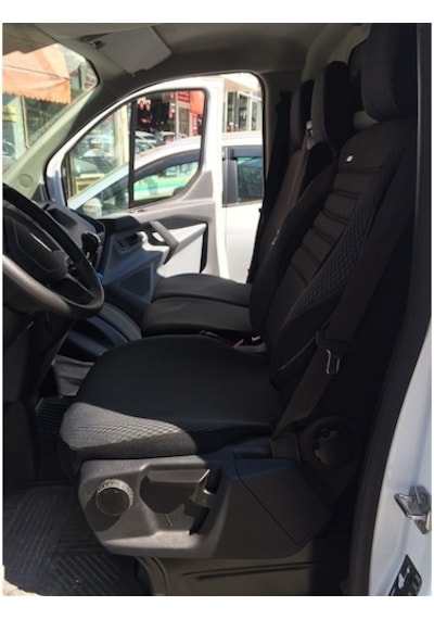 Ford Transit Custom 2012-2021 Koltuk Kılıfı Araca Özel 2+1 Kişili