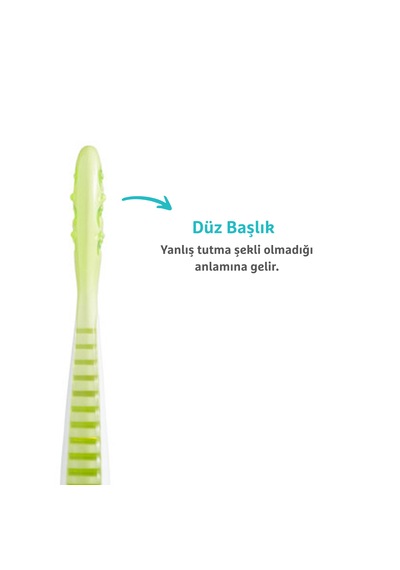 Munchkin Gentle Dip İlk Bebek Kaşığı 3'lü Set 4 Ay+ Aşamalı Beslenme Bpa İçermez Unisex Mavi-yeşil Mavi - Yeşil