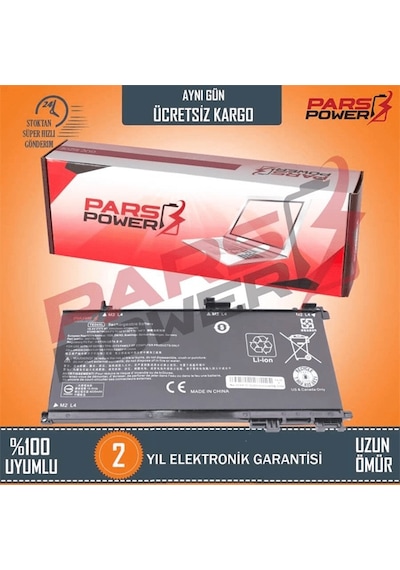 HP Pavilion Uyumlu 15-bc001nt, 15-bc002nt Batarya - Pil (Pars Power) 15.4V 4035mAh. 823574