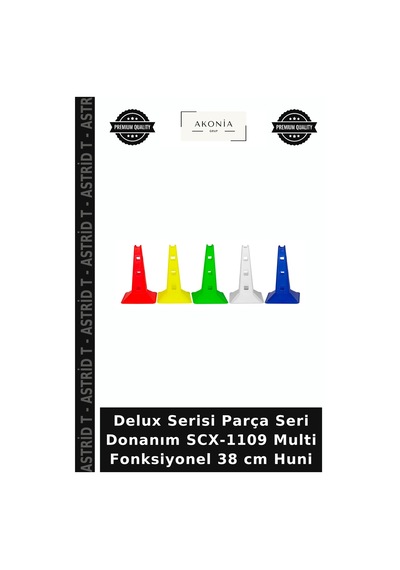 Delux Serisi Parça Seri Donanım Scx-1109 Multi Fonksiyonel 38 Cm Huni