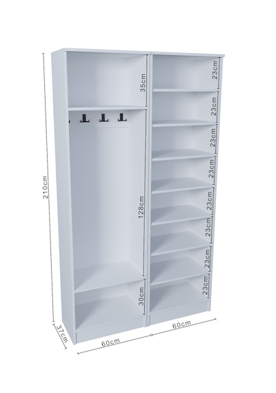Ases Mobilya Ases Esl632 Modern Portmanto 4 Kapaklı Raflı Askılı Ayakkabılık Vestiyer Beyaz Beyaz Ases Mobilya Ases Esl632 Modern Portmanto 4 Kapaklı Raflı Askılı Ayakkabılık Vestiyer Beyaz Beyaz