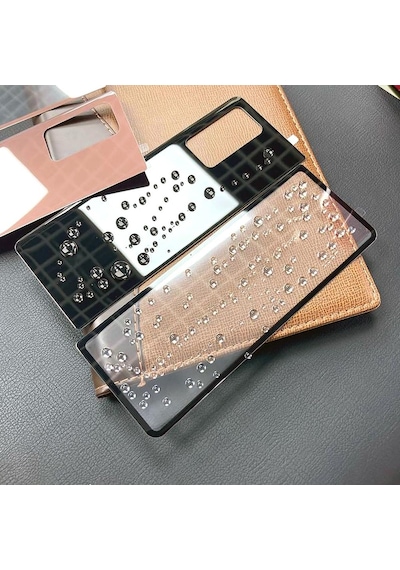 Samsung Uyumlu Galaxy Z Fold 2 Ön Arka 5D Temperli Ekran Koruyucu