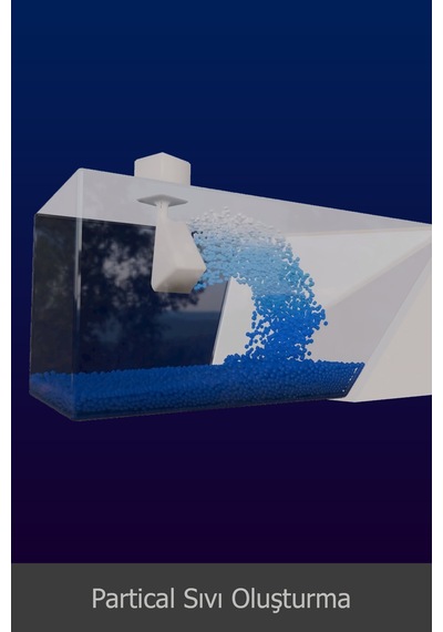 Blender Particle System Video Ders Eğitim Seti